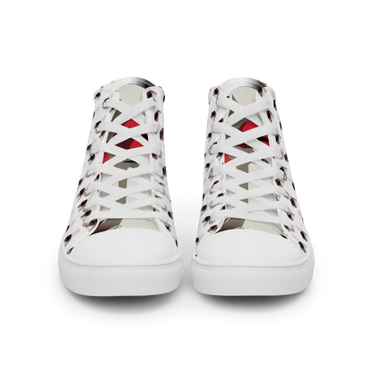 Women’s high top canvas shoes