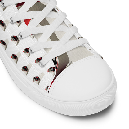 Women’s high top canvas shoes