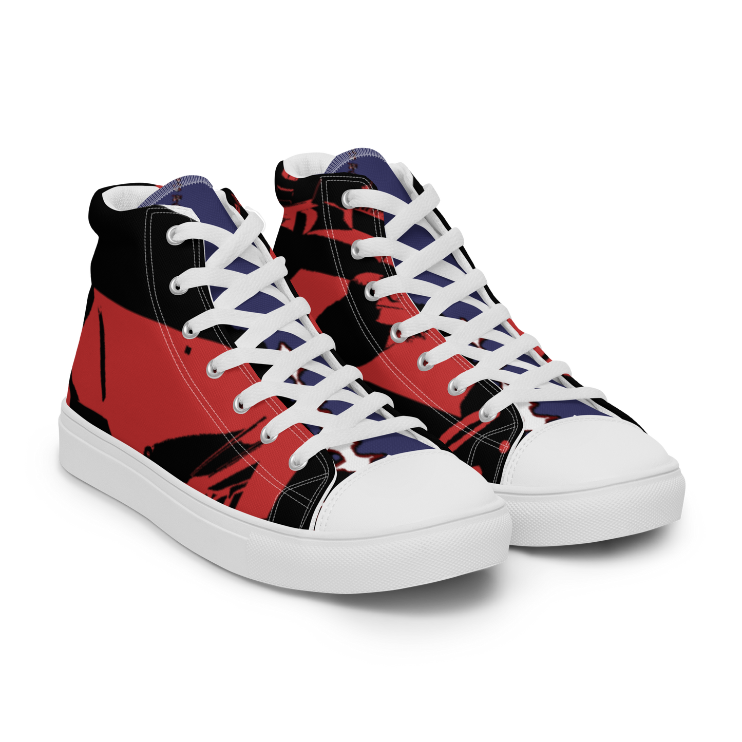 Women’s high top canvas shoes