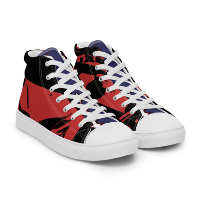 Women’s high top canvas shoes