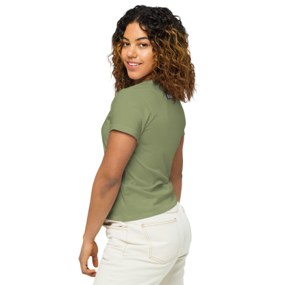 Women’s high-waisted t-shirt