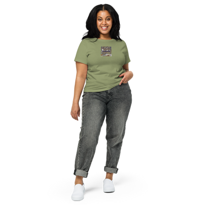 Women’s high-waisted t-shirt