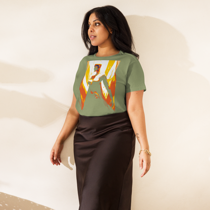 Women’s high-waisted t-shirt