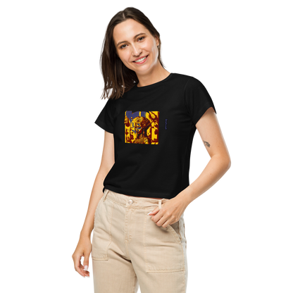 Women’s high-waisted t-shirt