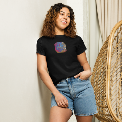 Women’s high-waisted t-shirt