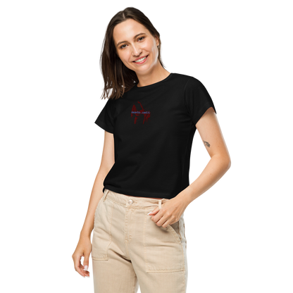 Women’s high-waisted t-shirt