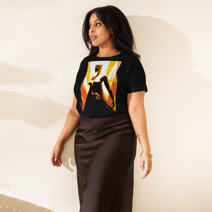 Women’s high-waisted t-shirt