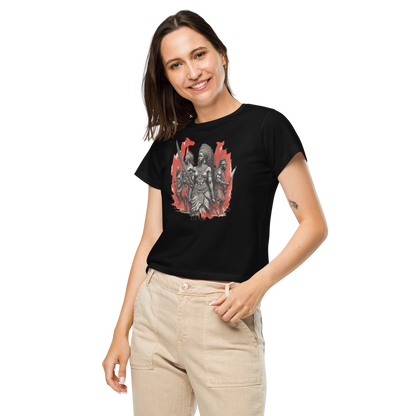 Women’s high-waisted t-shirt