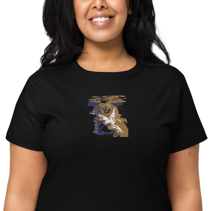 Women’s high-waisted t-shirt