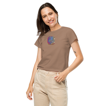 Women’s high-waisted t-shirt