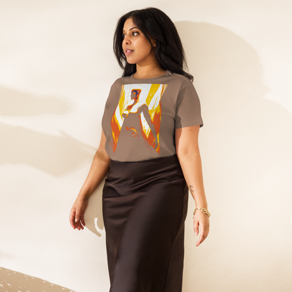 Women’s high-waisted t-shirt
