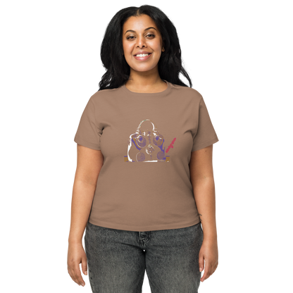 Women’s high-waisted t-shirt