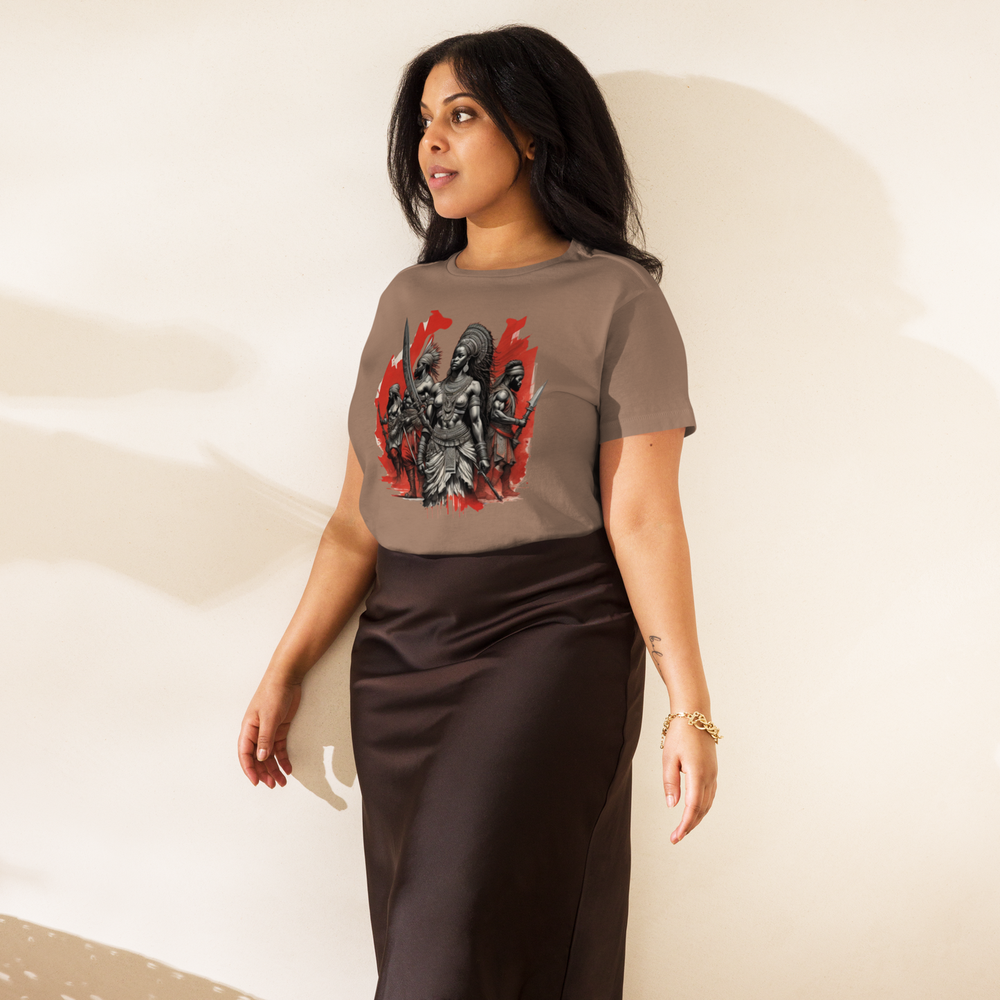 Women’s high-waisted t-shirt