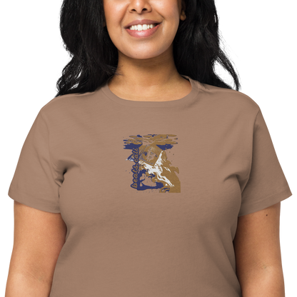 Women’s high-waisted t-shirt