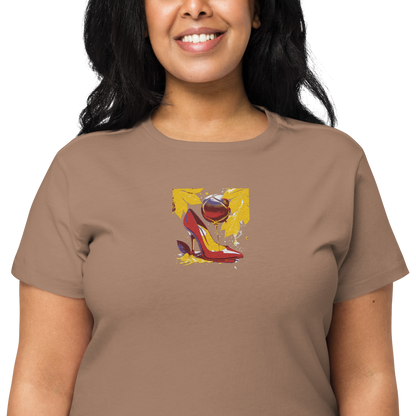 Women’s high-waisted t-shirt