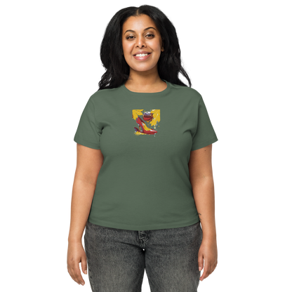Women’s high-waisted t-shirt