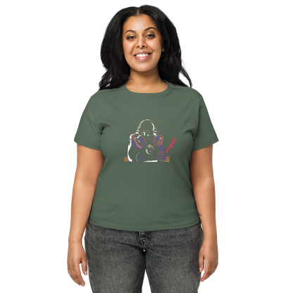 Women’s high-waisted t-shirt