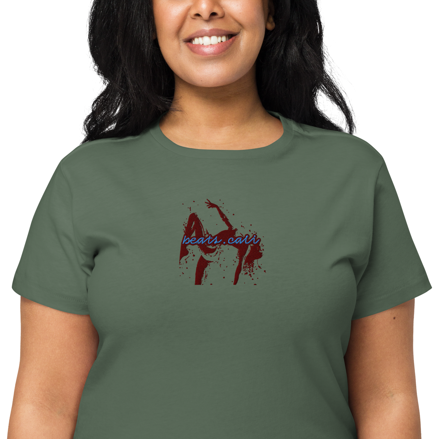 Women’s high-waisted t-shirt