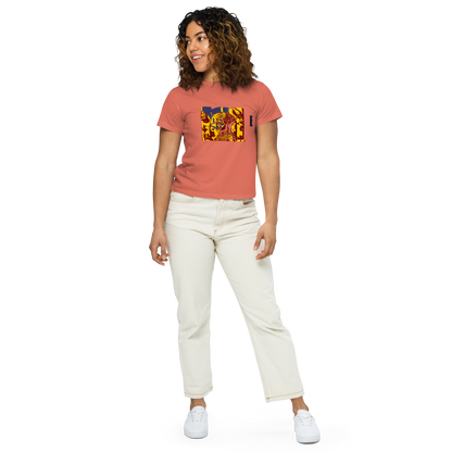 Women’s high-waisted t-shirt