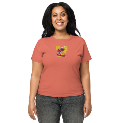 Women’s high-waisted t-shirt