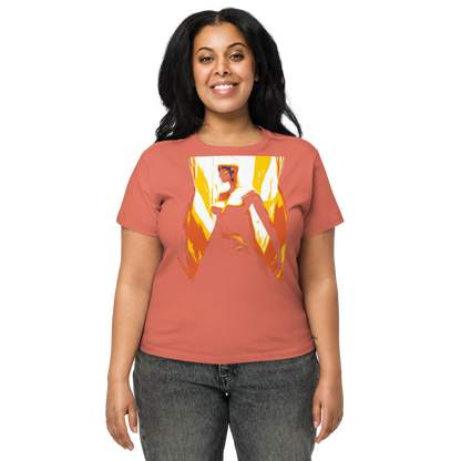 Women’s high-waisted t-shirt