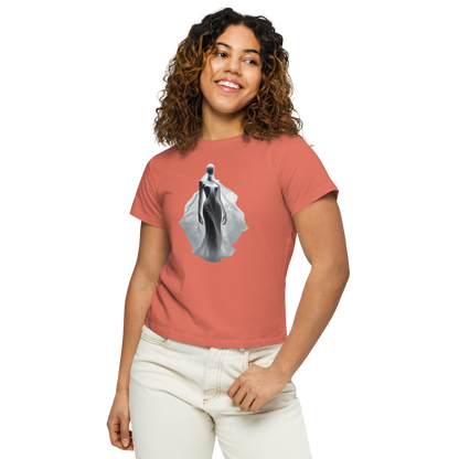 Women’s high-waisted t-shirt