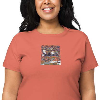 Women’s high-waisted t-shirt