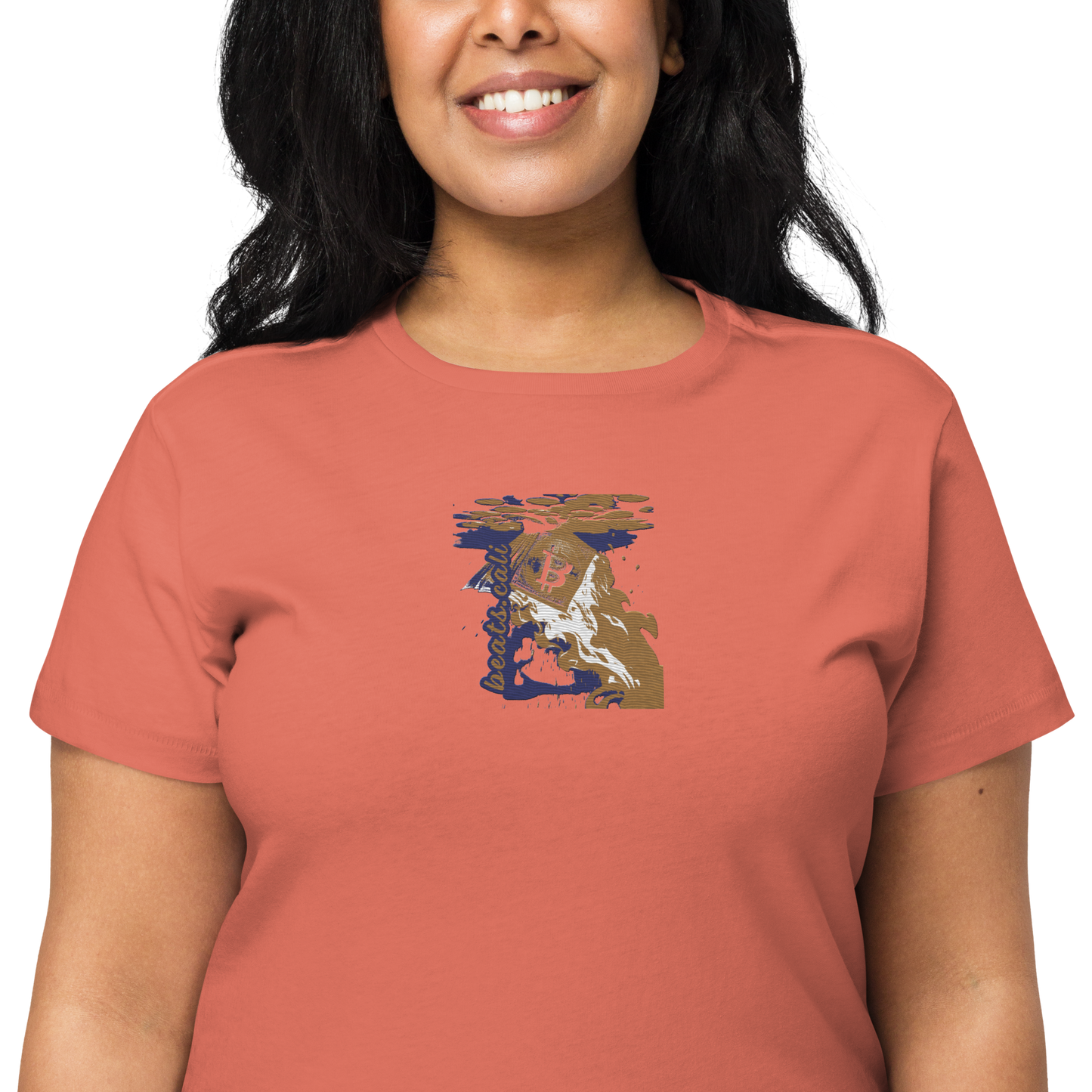 Women’s high-waisted t-shirt