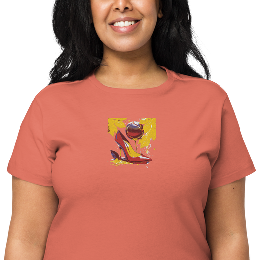 Women’s high-waisted t-shirt