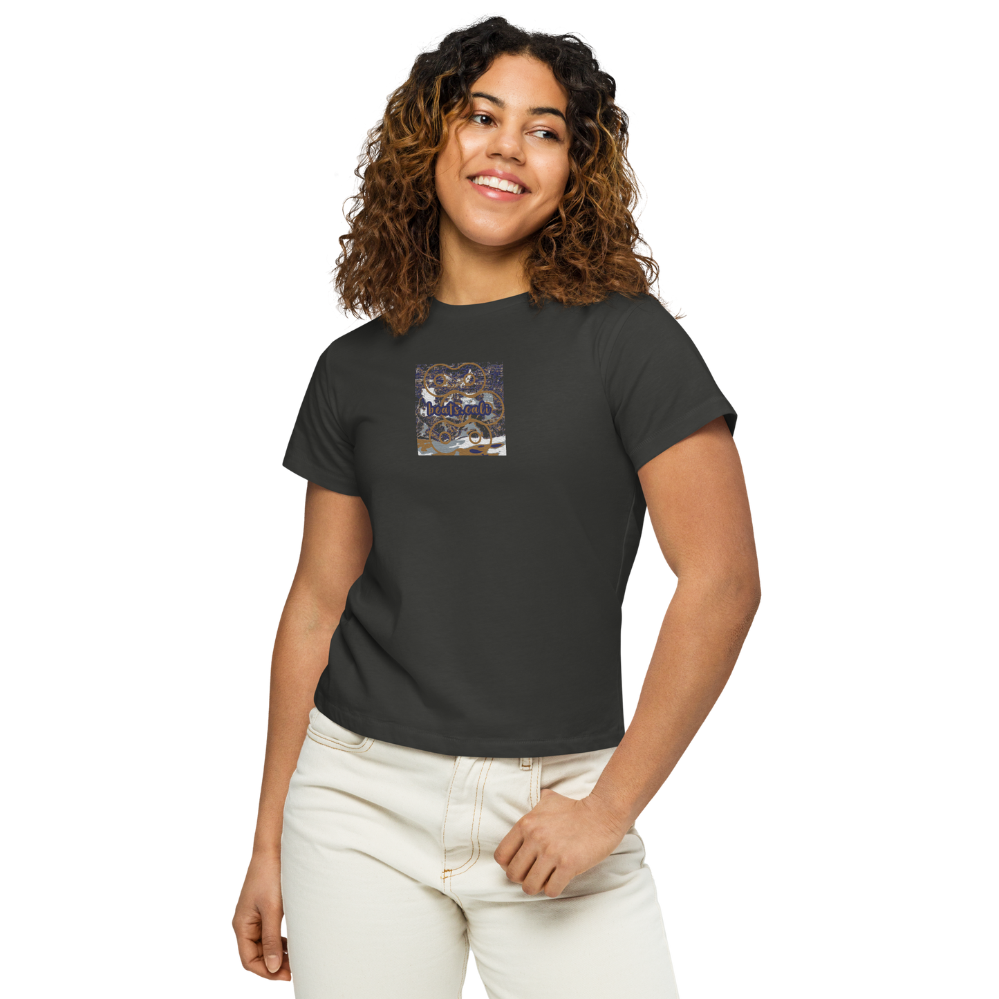 Women’s high-waisted t-shirt