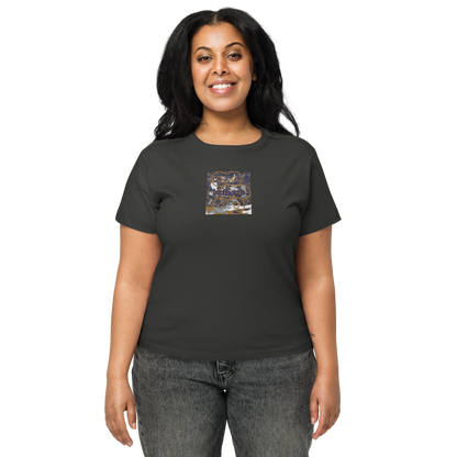 Women’s high-waisted t-shirt