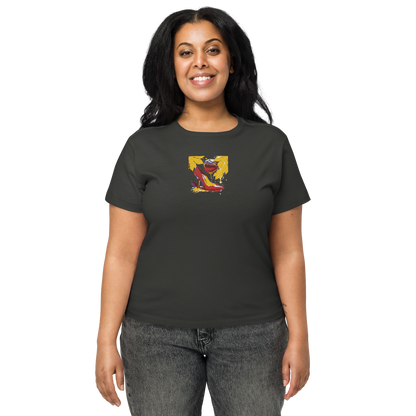 Women’s high-waisted t-shirt