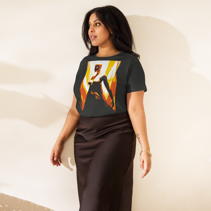 Women’s high-waisted t-shirt