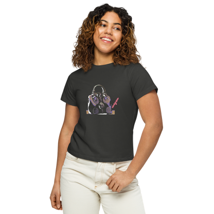 Women’s high-waisted t-shirt
