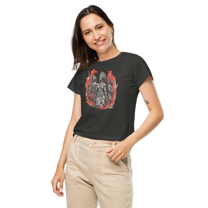 Women’s high-waisted t-shirt