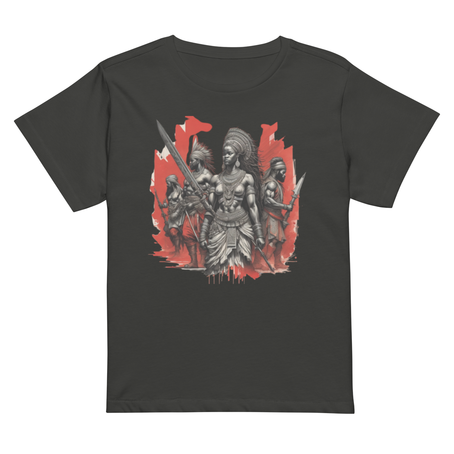 Women’s high-waisted t-shirt