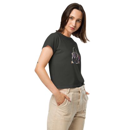 Women’s high-waisted t-shirt