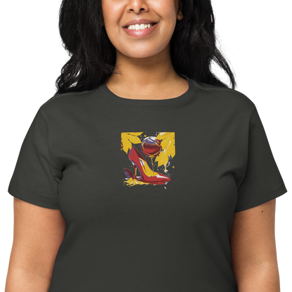 Women’s high-waisted t-shirt