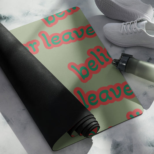 Elevate your yoga experience with our yoga mat, where style meets functionality to enrich your yoga practice sessions. Crafted with a durable rubber base and topped with luxurious microsuede top for optimal grip and support. The anti-slip rubber bottom ensures stability during exercises, meditation and yoga practices.