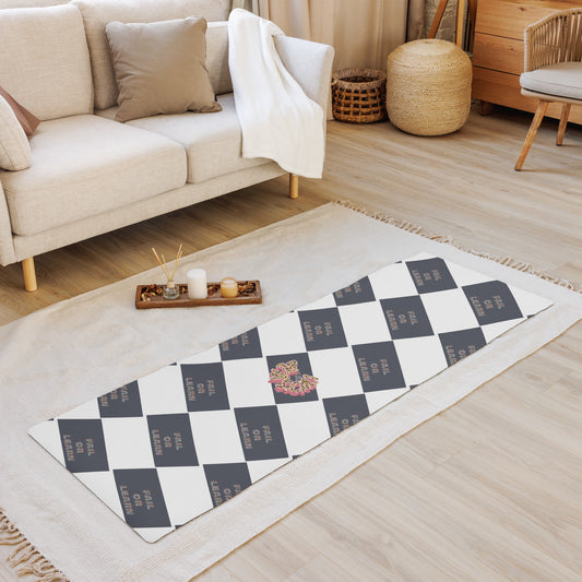 Elevate your yoga experience with our yoga mat, where style meets functionality to enrich your yoga practice sessions. Crafted with a durable rubber base and topped with luxurious microsuede top for optimal grip and support. The anti-slip rubber bottom ensures stability during exercises, meditation and yoga practices.