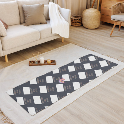 Elevate your yoga experience with our yoga mat, where style meets functionality to enrich your yoga practice sessions. Crafted with a durable rubber base and topped with luxurious microsuede top for optimal grip and support. The anti-slip rubber bottom ensures stability during exercises, meditation and yoga practices.