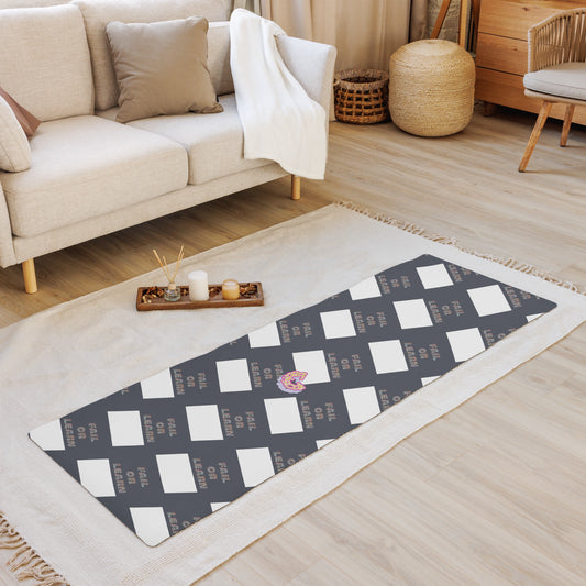 Elevate your yoga experience with our yoga mat, where style meets functionality to enrich your yoga practice sessions. Crafted with a durable rubber base and topped with luxurious microsuede top for optimal grip and support. The anti-slip rubber bottom ensures stability during exercises, meditation and yoga practices.
