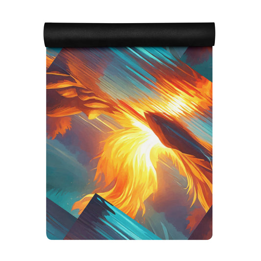 Elevate your yoga experience with our yoga mat, where style meets functionality to enrich your yoga practice sessions. Crafted with a durable rubber base and topped with luxurious microsuede top for optimal grip and support. The anti-slip rubber bottom ensures stability during exercises, meditation and yoga practices.