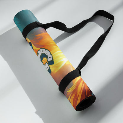 Elevate your yoga experience with our yoga mat, where style meets functionality to enrich your yoga practice sessions. Crafted with a durable rubber base and topped with luxurious microsuede top for optimal grip and support. The anti-slip rubber bottom ensures stability during exercises, meditation and yoga practices.