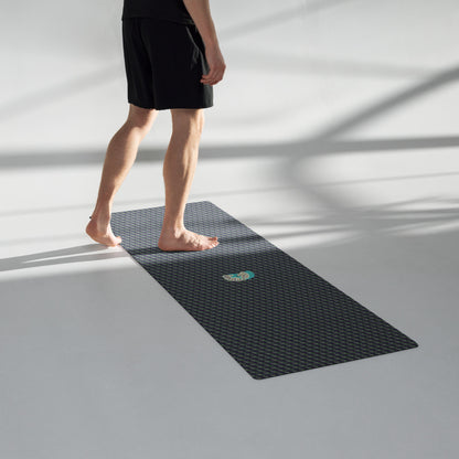 Elevate your yoga experience with our yoga mat, where style meets functionality to enrich your yoga practice sessions. Crafted with a durable rubber base and topped with luxurious microsuede top for optimal grip and support. The anti-slip rubber bottom ensures stability during exercises, meditation and yoga practices.