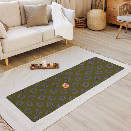 Elevate your yoga experience with our yoga mat, where style meets functionality to enrich your yoga practice sessions. Crafted with a durable rubber base and topped with luxurious microsuede top for optimal grip and support. The anti-slip rubber bottom ensures stability during exercises, meditation and yoga practices.