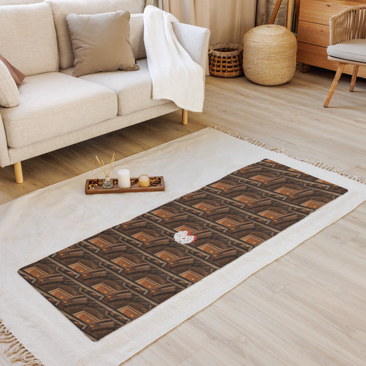 Key features:  Rubber mat with microsuede top for optimal grip and support Anti-slip rubber bottom ensures stability during exercises Dimensions: 24″ × 68″ (61 cm × 173 cm) Weight: 62 oz. (1.75 kg) Mat thickness: 0.12″ (3 mm)