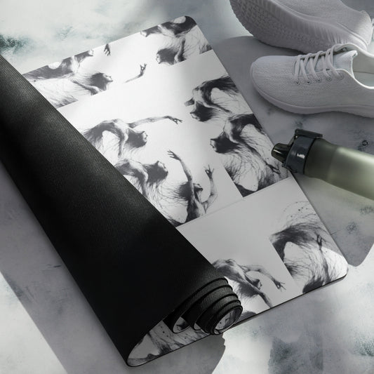 Elevate your yoga experience with our yoga mat, where style meets functionality to enrich your yoga practice sessions. Crafted with a durable rubber base and topped with luxurious microsuede top for optimal grip and support. The anti-slip rubber bottom ensures stability during exercises, meditation and yoga practices.