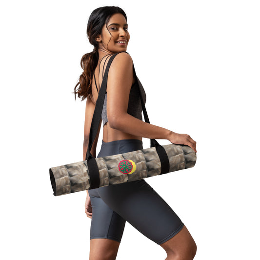 Elevate your yoga experience with our yoga mat, where style meets functionality to enrich your yoga practice sessions. Crafted with a durable rubber base and topped with luxurious microsuede top for optimal grip and support. The anti-slip rubber bottom ensures stability during exercises, meditation and yoga practices.