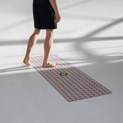 Elevate your yoga experience with our yoga mat, where style meets functionality to enrich your yoga practice sessions. Crafted with a durable rubber base and topped with luxurious microsuede top for optimal grip and support. The anti-slip rubber bottom ensures stability during exercises, meditation and yoga practices.